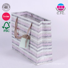 Custom High Quality Paper Gift Folding Shopping Bag